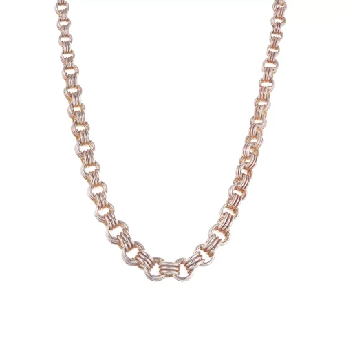 Imagem Colar em Prata Argolas Degrade