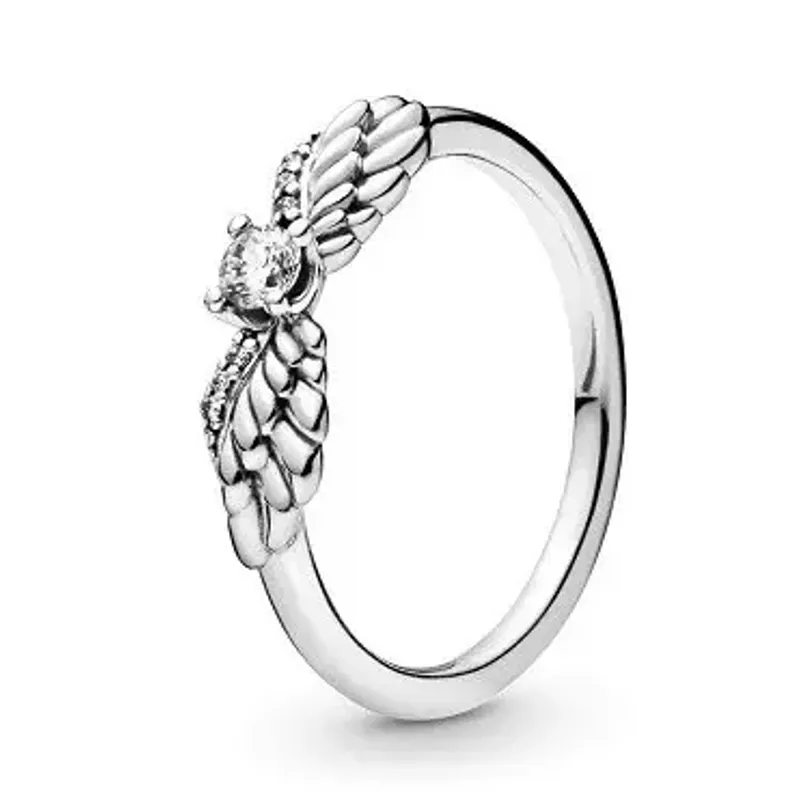 Pandora Anel Sparkling Angel Wings 198500C01-52