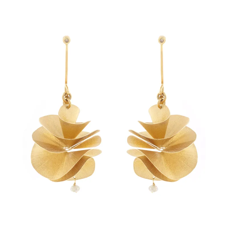 H Stern Earrings Yellow Gold with Diamonds B2B174977