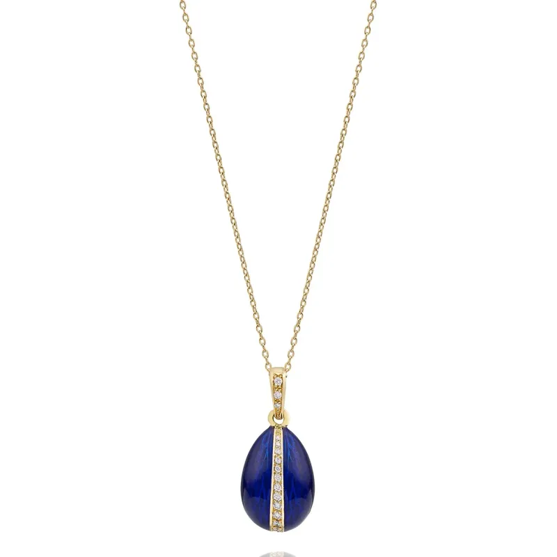 Aquaverdi Colar Ovo Small CL.OVO1POA.BLU