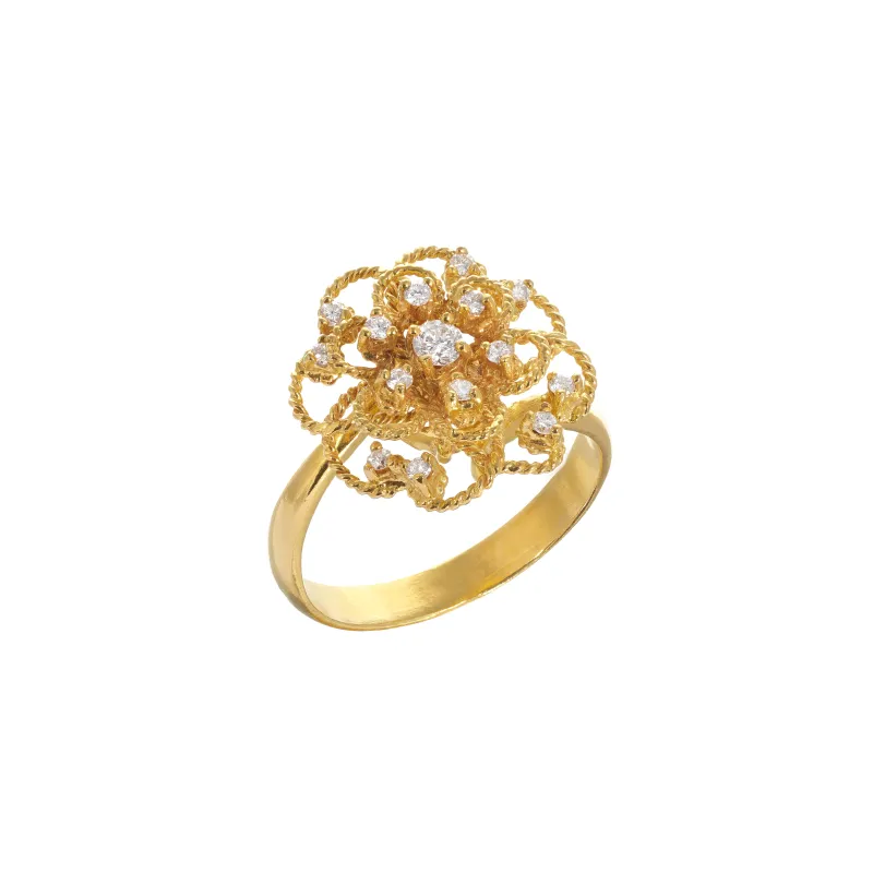 Marcolino Anel Ouro Amarelo 13AN-OA0004BRT