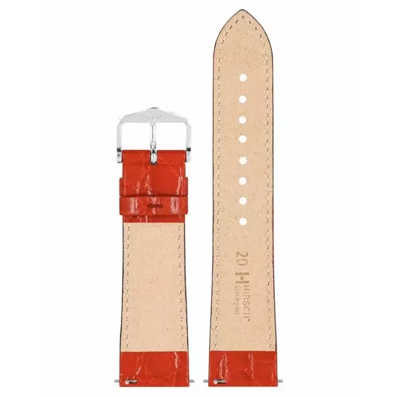 Hirsch Bracelete Hirsch Crocograin M 12302820-2-20