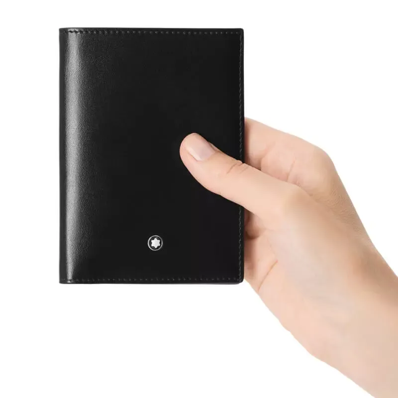 Montblanc Meisterstuck Wallet 4cc Black 198317