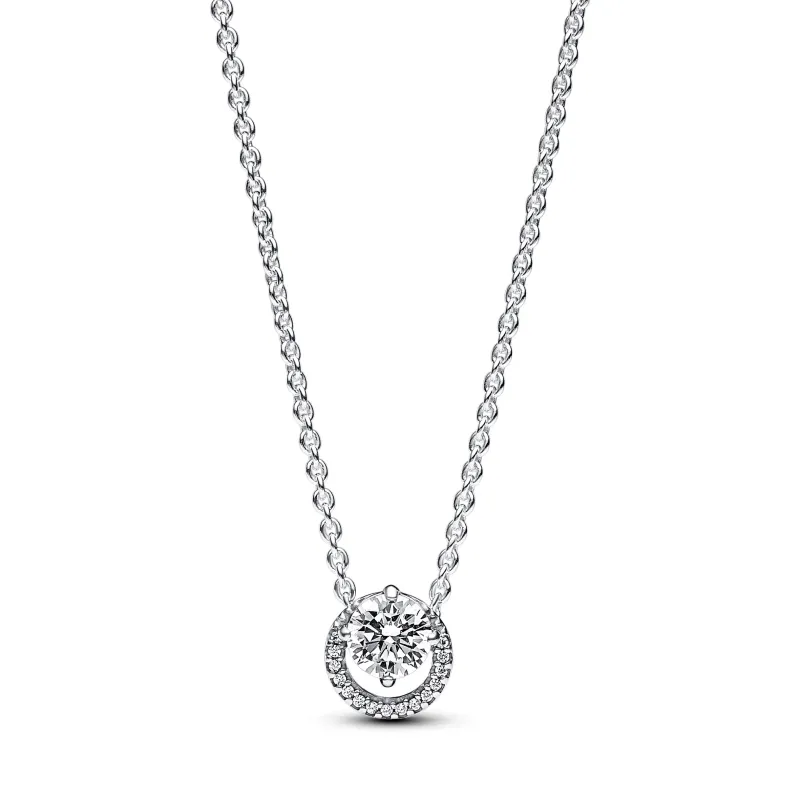 Pandora Sterling silver collier with clear cubic zirconia 391174C01-45