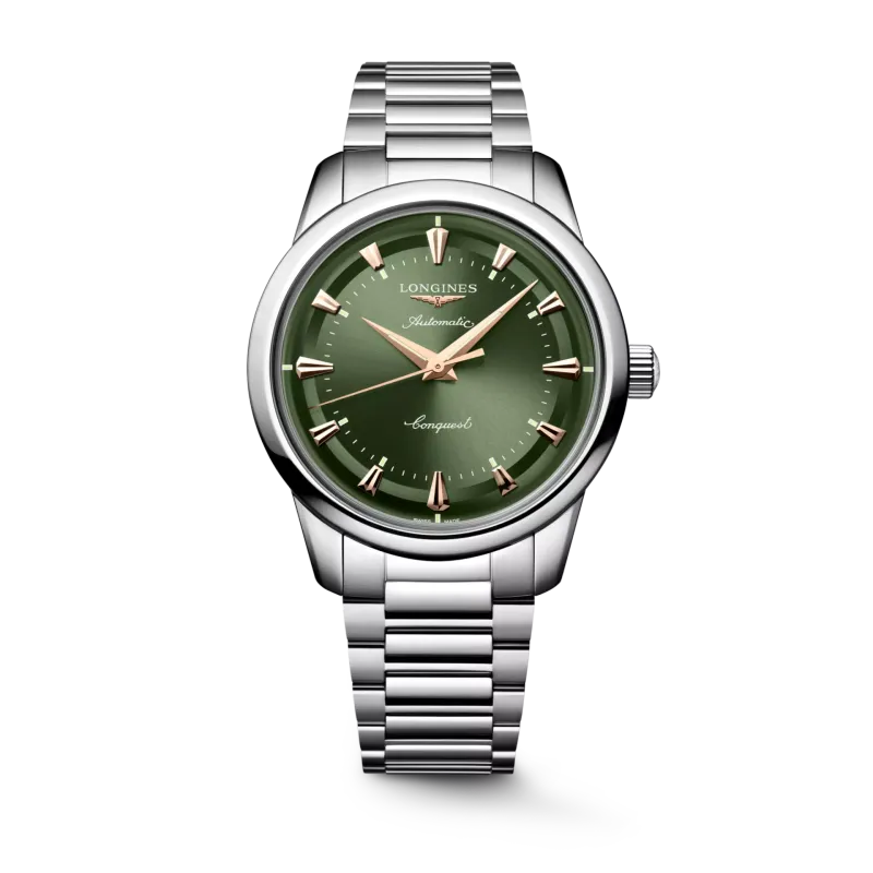 Longines Heritage Aço/Verde L16504026