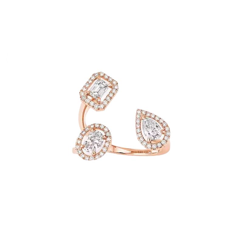Messika Rose Gold Diamond Ring AN.06695.PG.54