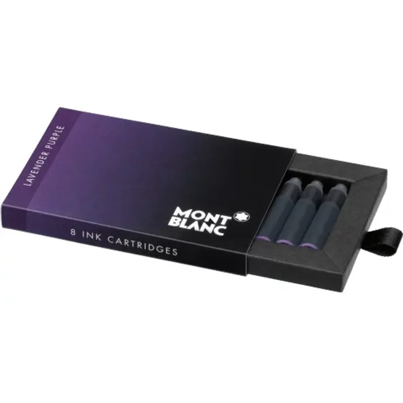 Montblanc Ink Cartridge Lavender Purple 1Pack=8Cartr 105197