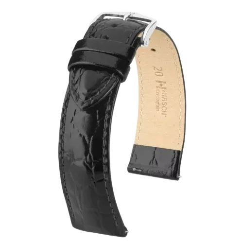 Image Bracelet Crocograin L Black