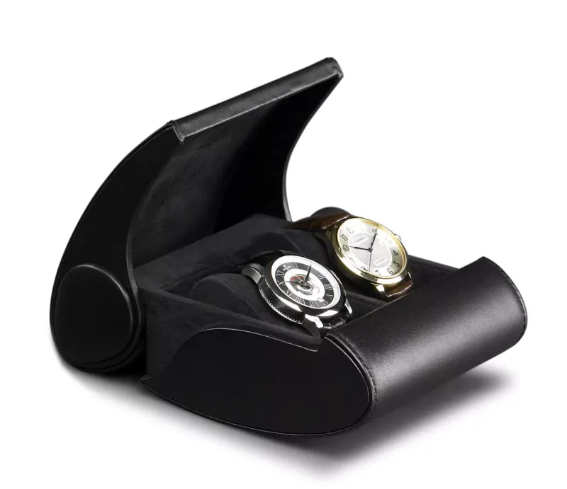 Buben & Zórweg Caixa Rolo de Pele para 2 Relógios 120040201