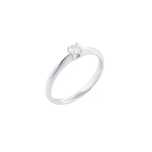 Imagem Anel Ouro Branco