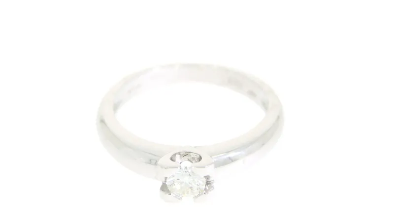 Marcolino Anel Ouro Branco 90502D/005