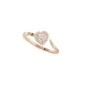 Pink Gold Diamond Ring Joy Cœur MEK10AN11439PG54