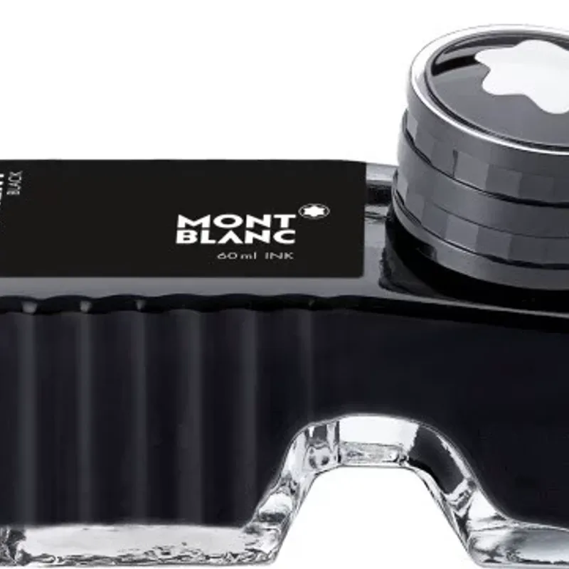Montblanc Tinteiro Tinta Permanente Preto 60Ml 128196
