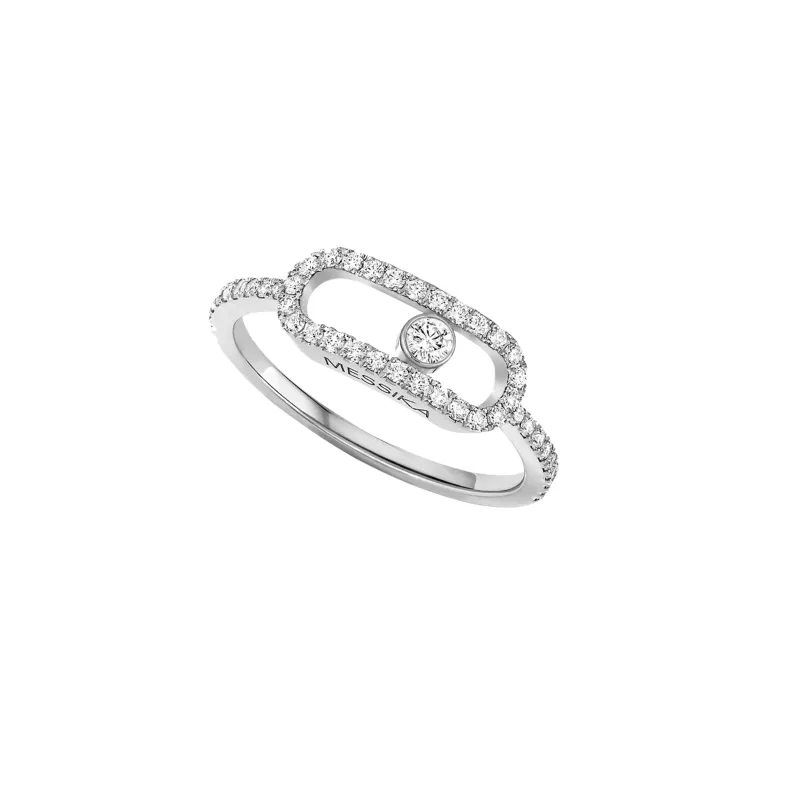 Messika Move Uno Diamond Ring in White Gold MEK01AN12113WG54
