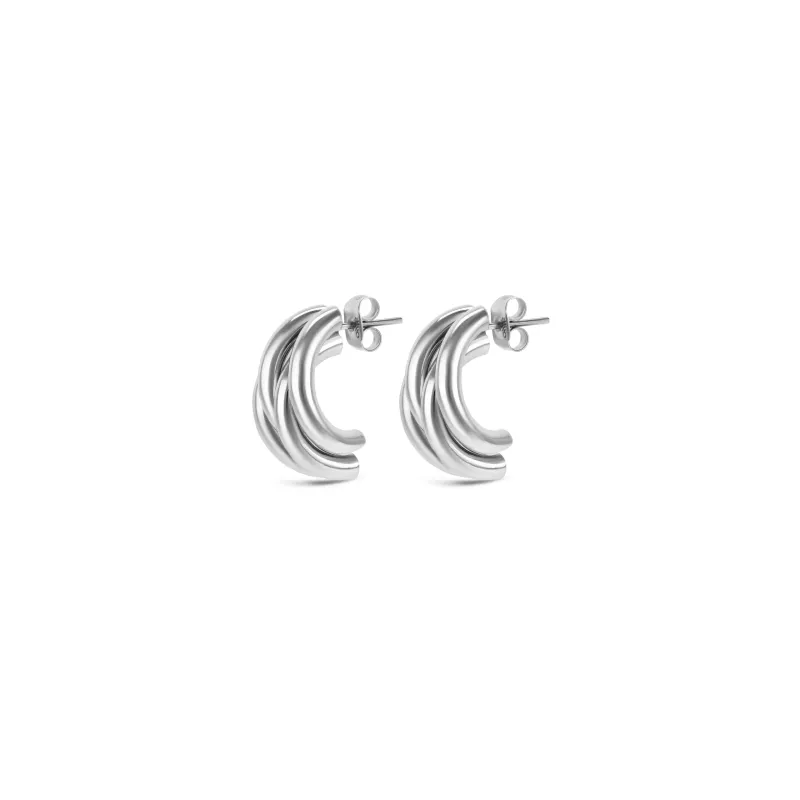 One Serene Silver Earrings OJEEP11S