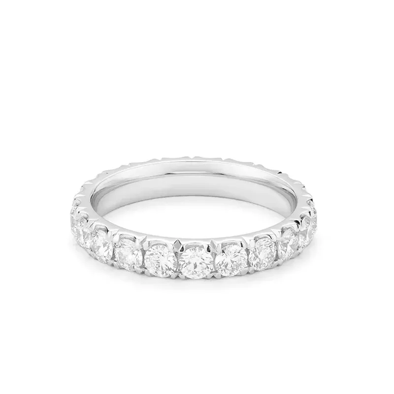 Marcolino White Gold Wedding Ring with Brilliant Cut Diamonds FAL9106-14