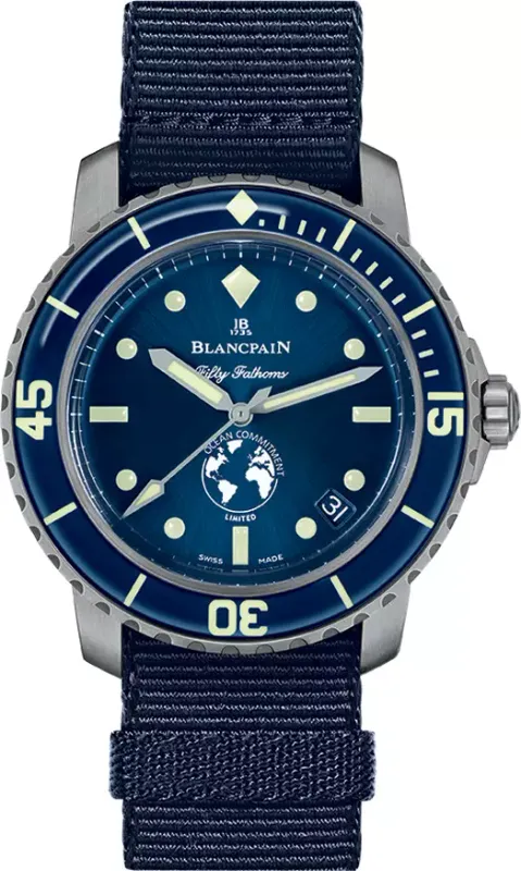 Blancpain Blancpain Fifty Fathoms BOC II Aço 5008-11B40-NAOA