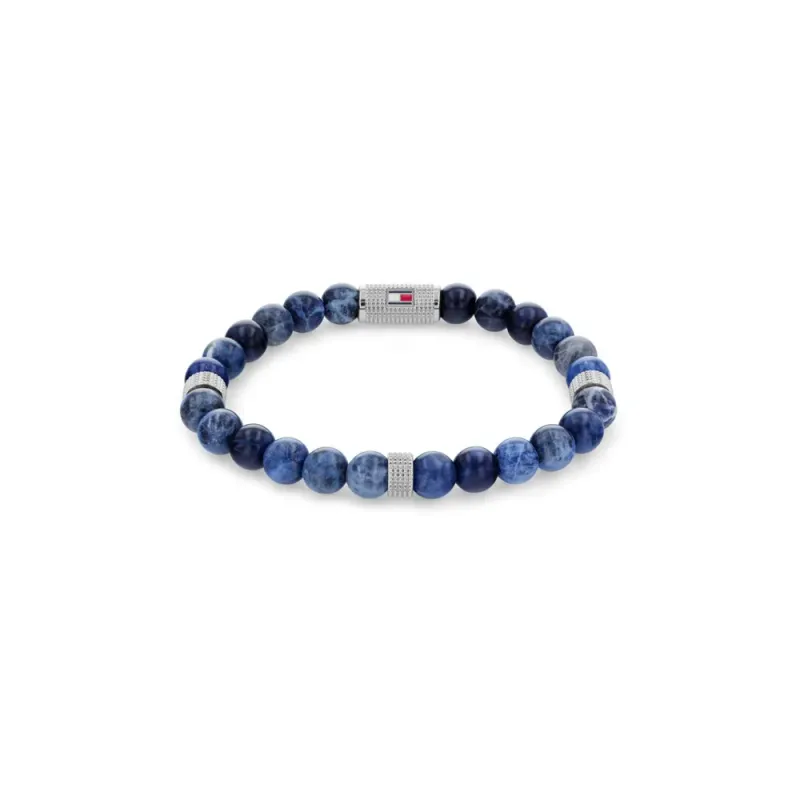 Tommy Hilfiger Pulseira Azul Beaded Stone                                   2790436
