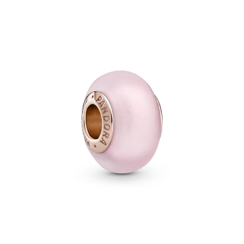 Pandora Conta Vidro Murano Rosa Mate 789421C00