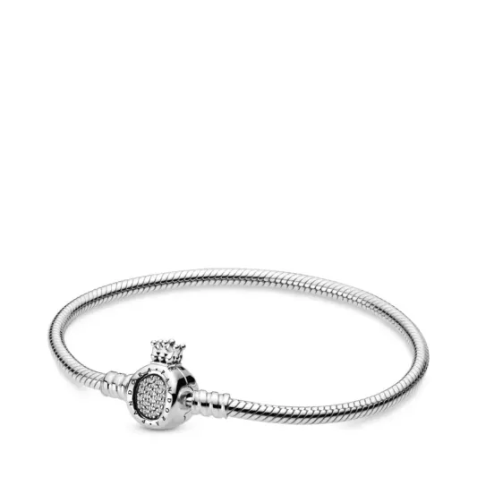 Pandora Crown Snake Bracelet 598286CZ-17