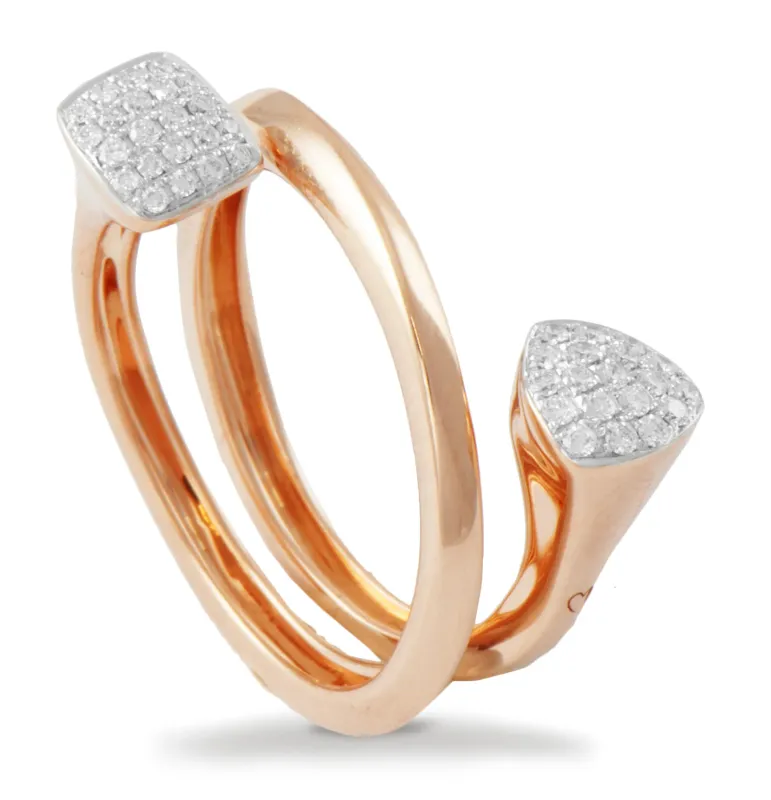 K Di Kuore Anel com Diamantes 433994