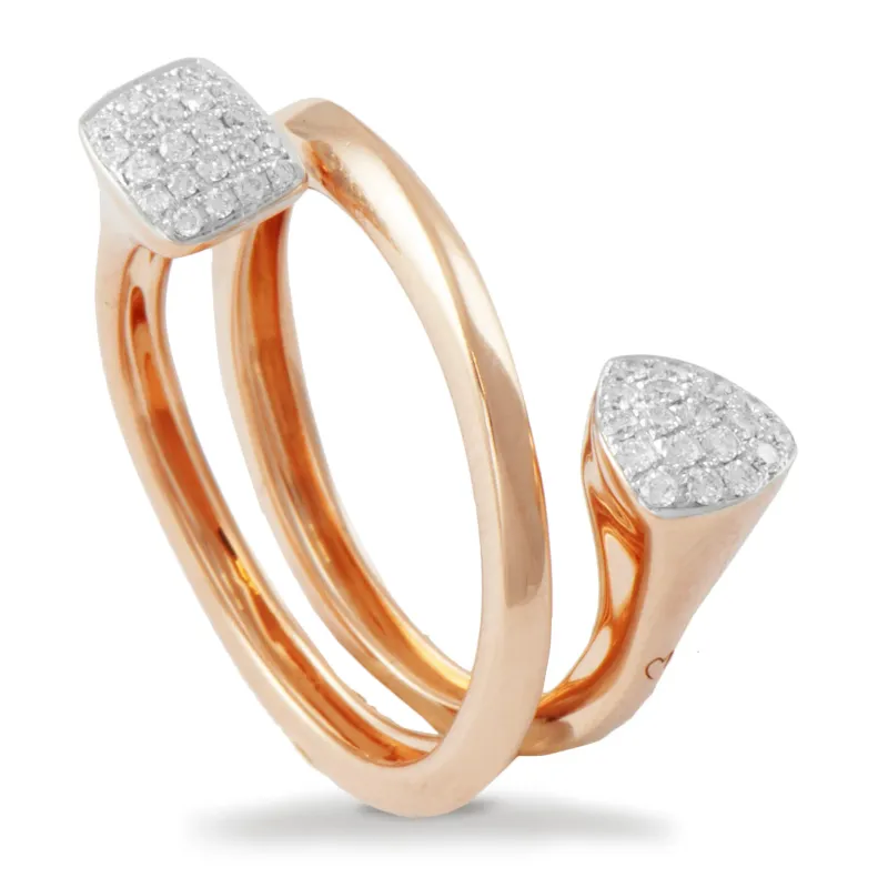 K Di Kuore Anel com Diamantes 433994