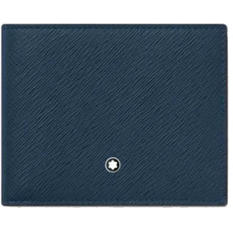 Montblanc            Sartorial Wallet 6cc Blue                                    131721