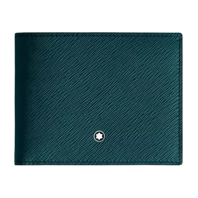 Montblanc Carteira Sartorial 6cc Cyprus Blue 198870