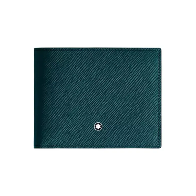 Montblanc Sartorial Wallet 6cc Cyprus Blue 198870