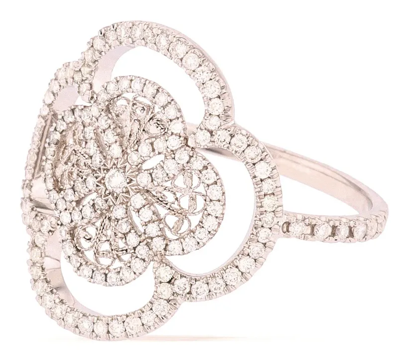 Eleutério White Gold Ring ANOB0232