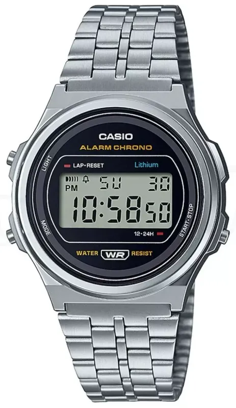Casio Vintage Round digital A171WE-1AEF