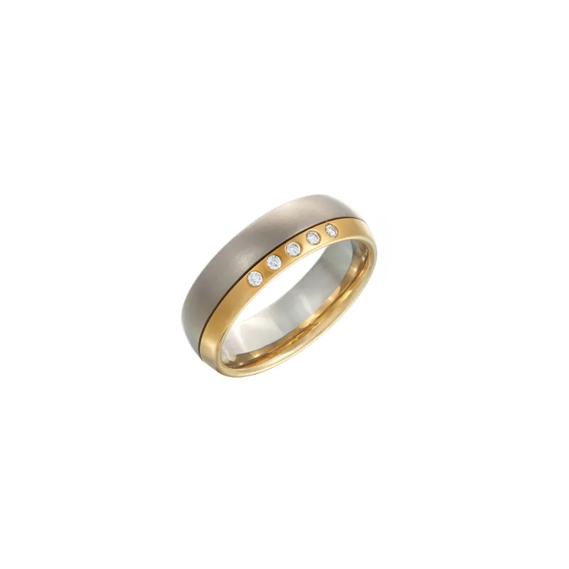 Marcolino Christian Bauer Bicolor Wedding Ring 273895-034010