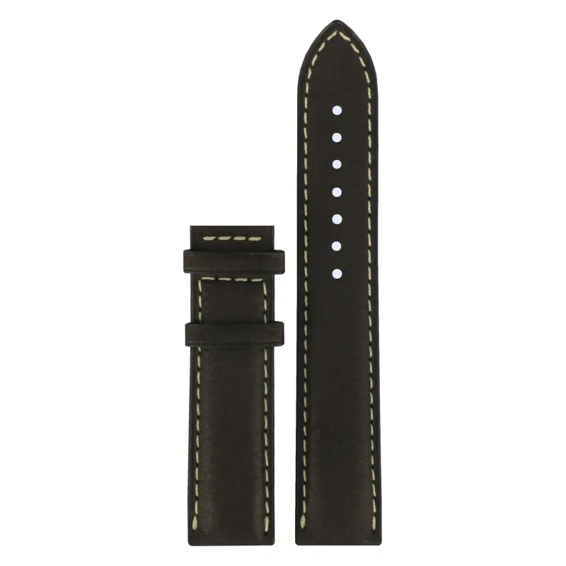 Tissot Bracelete Pele Castanha T610025417