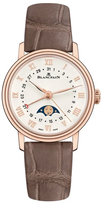 Blancpain Villeret Date and Moon Phases 6106-3642-55A