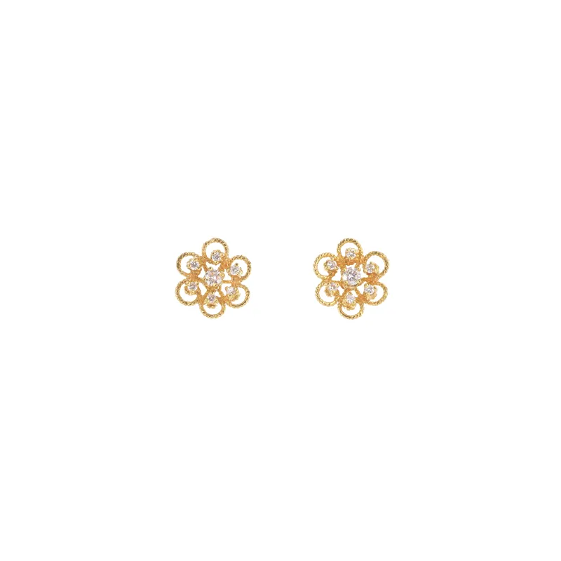 Marcolino Earrings in Yellow Gold 13BR-OA0007BR