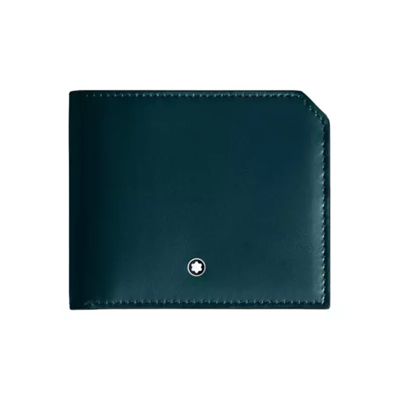 Montblanc Soft Wallet 6cc Dark Pool 198743