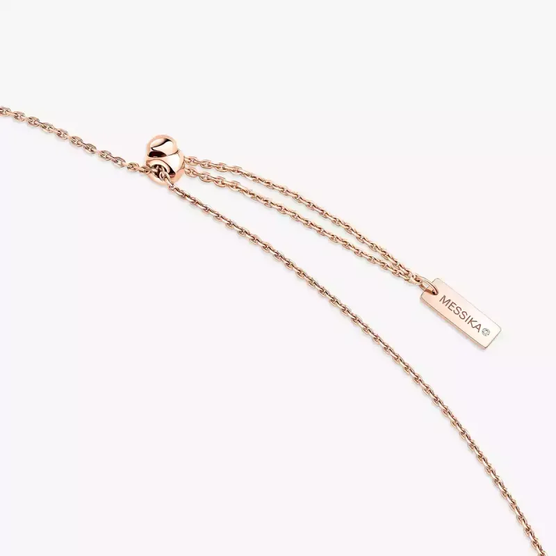 Messika Colar de Diamantes em Ouro Rosa MEK.01.FI.10032.PG