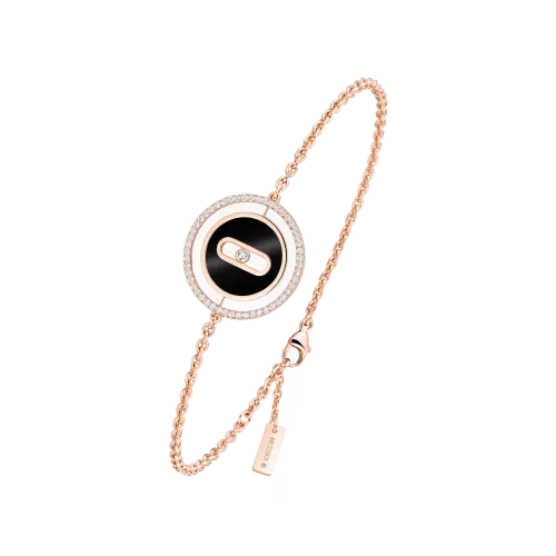 Pulseira Lucky Move Color Onyx com Diamantes