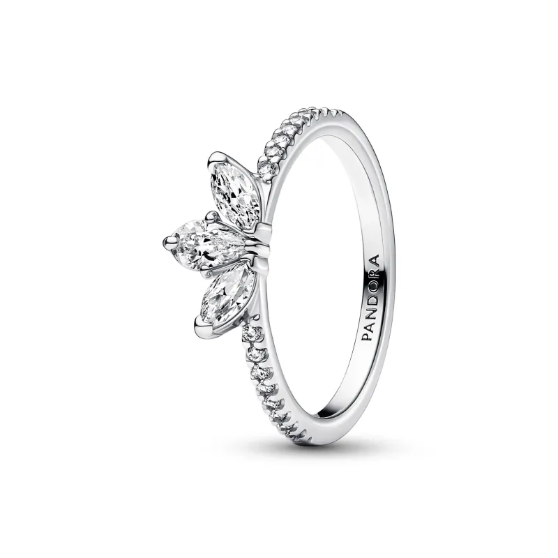 Pandora Sparkling Herbarium Cluster Ring 192392C01-52