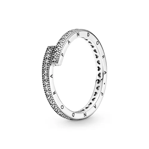 Anel Sparkling Overlapping