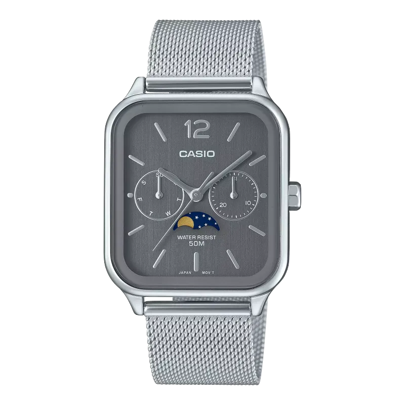 Casio Timeless Moonphase Square MTP-M305M-8AVER