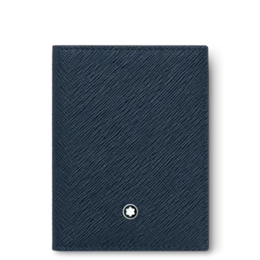 Montblanc Sartorial Card Holder 4cc ink blue 131723