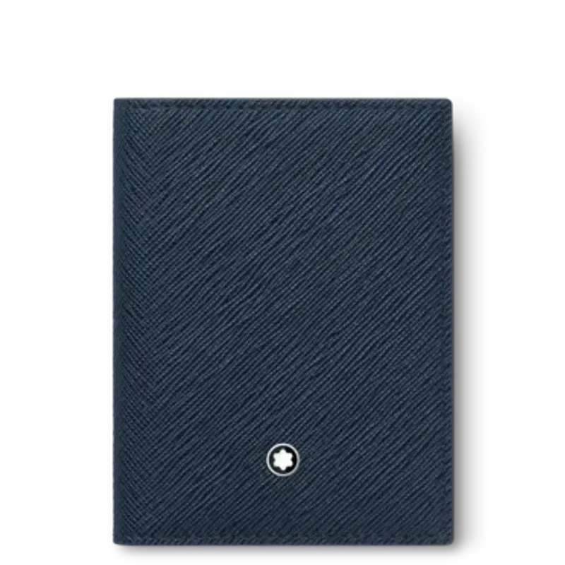 Montblanc Sartorial Card Holder 4cc ink blue 131723