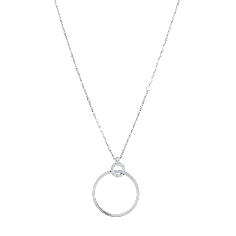 Piaget Colar Toi & Moi Ouro Branco Diamantes G33PX160