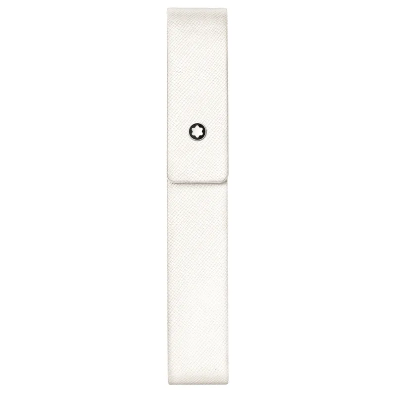 Montblanc LEATHER MONTBLANC SARTORIAL 1 PEN POUCH WHITE 115412