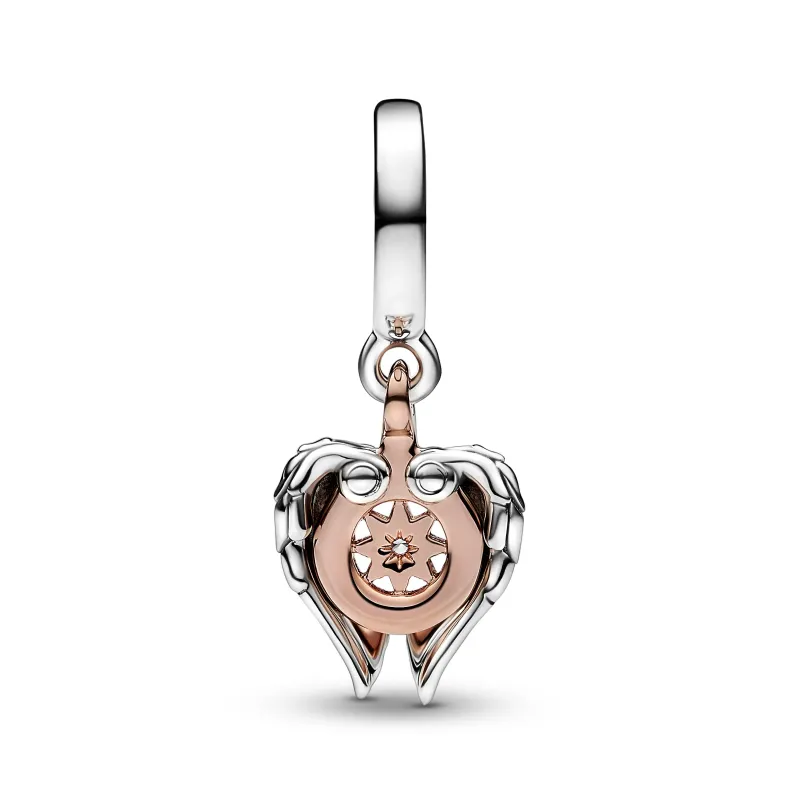 Pandora Celestial Compass Angel Wings Dangle Charm 782359C01