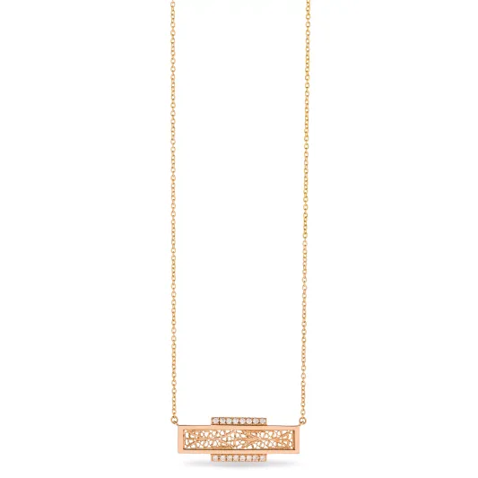 Eleutério Rose Gold Necklace CLOR0278