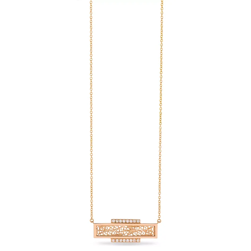 Eleutério Rose Gold Necklace CLOR0278