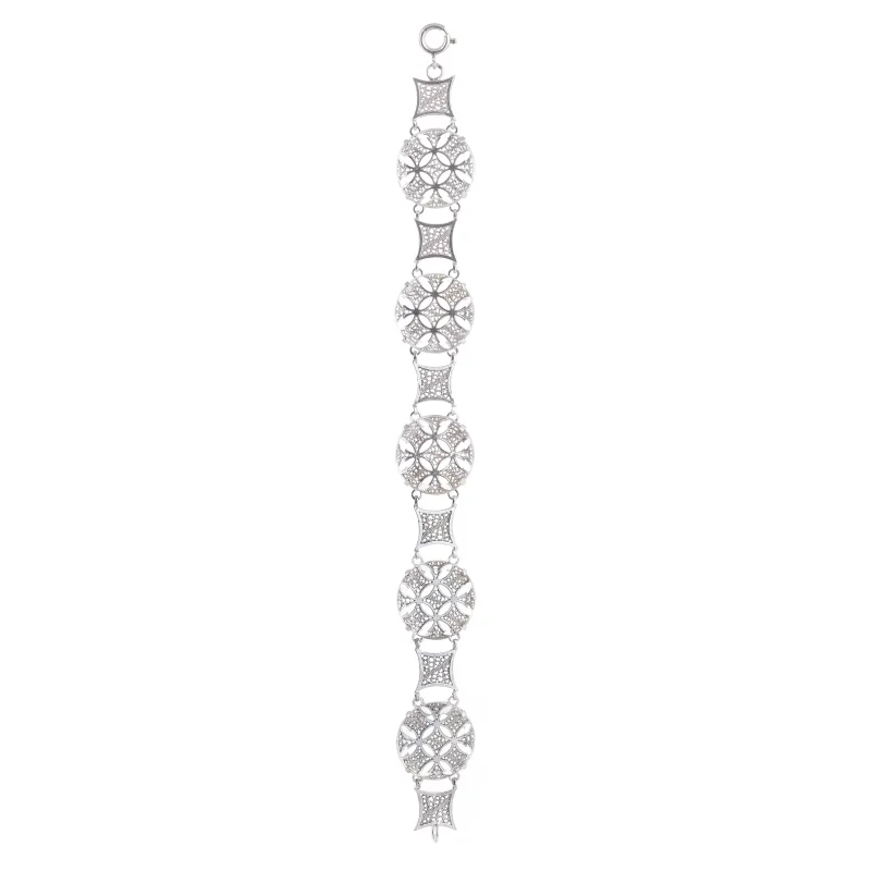 Marcolino Pulseira Filigrana em Prata 10PL-PB0014