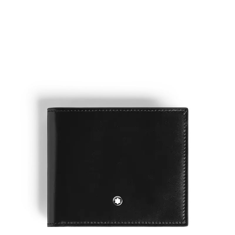 Montblanc Carteira Meisterstuck 8cc Preto/Azul 221324